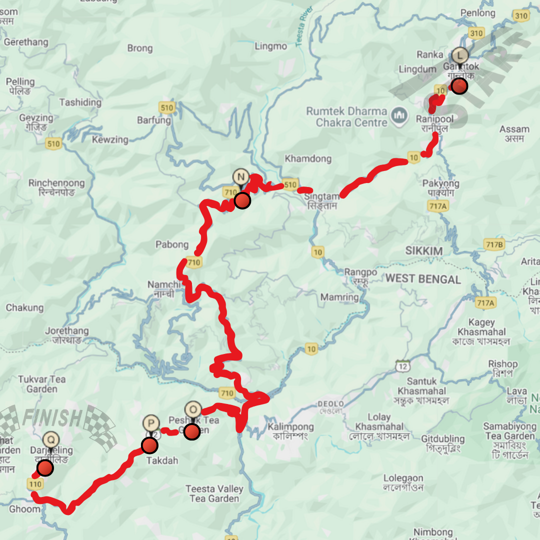 Day 3 Route Map